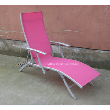 Teslin malla al aire libre Sunlounge silla de playa jardín